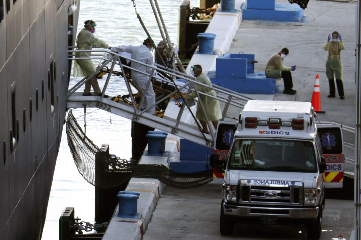 Florida Finally Takes Cruise Passengers Some On Stretchers