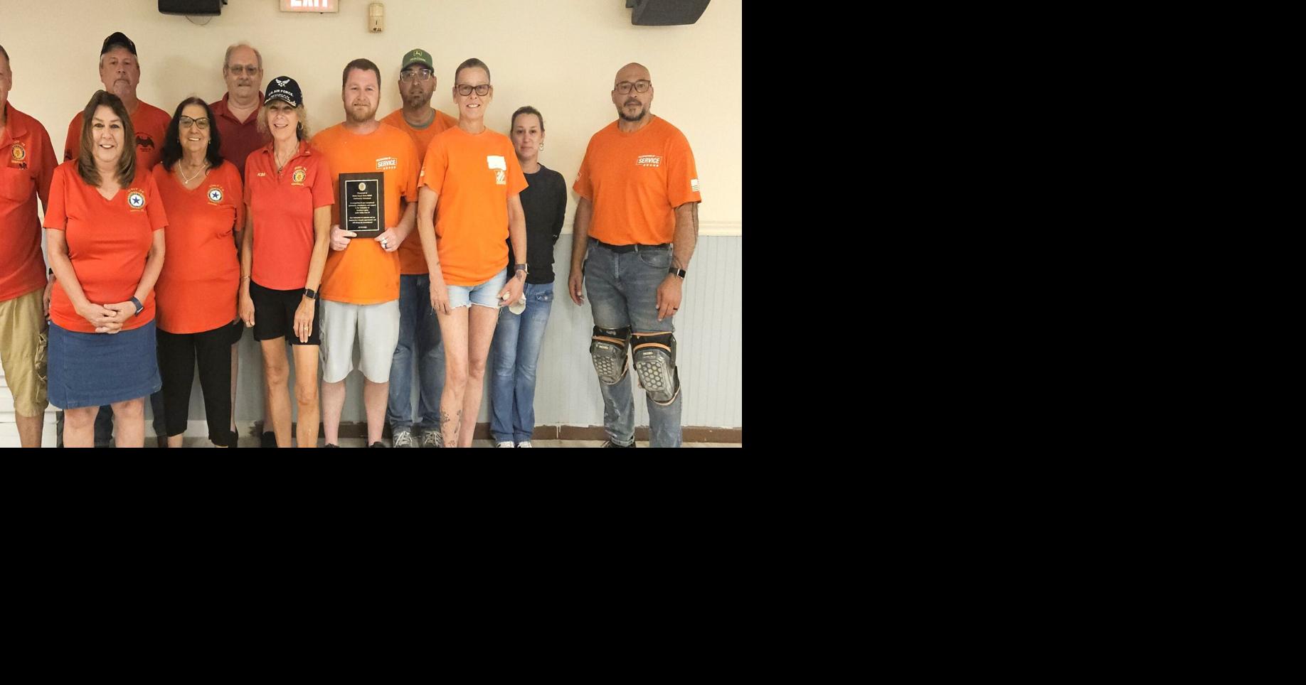 Team Depot lends a hand to American Legion Post 74