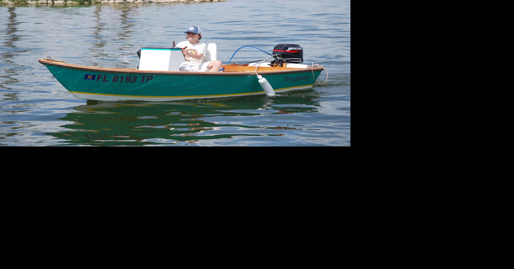 Ahoy! 12-year-old builds, then launches boat | Triangle News Leader ...