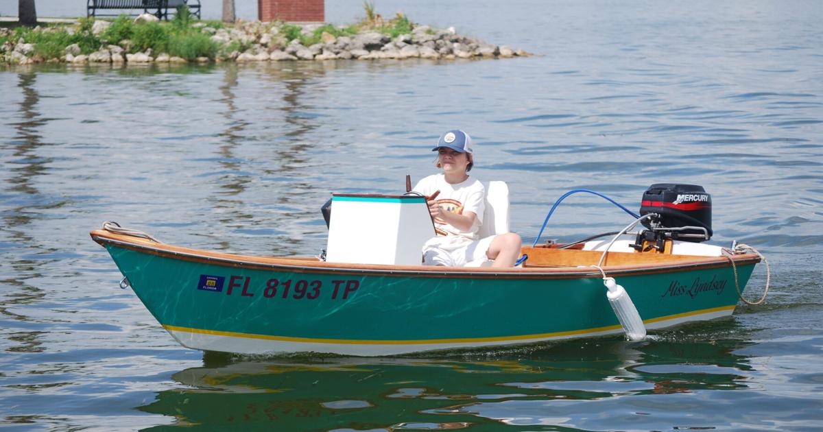 Ahoy! 12-year-old builds, then launches boat | Triangle News Leader ...