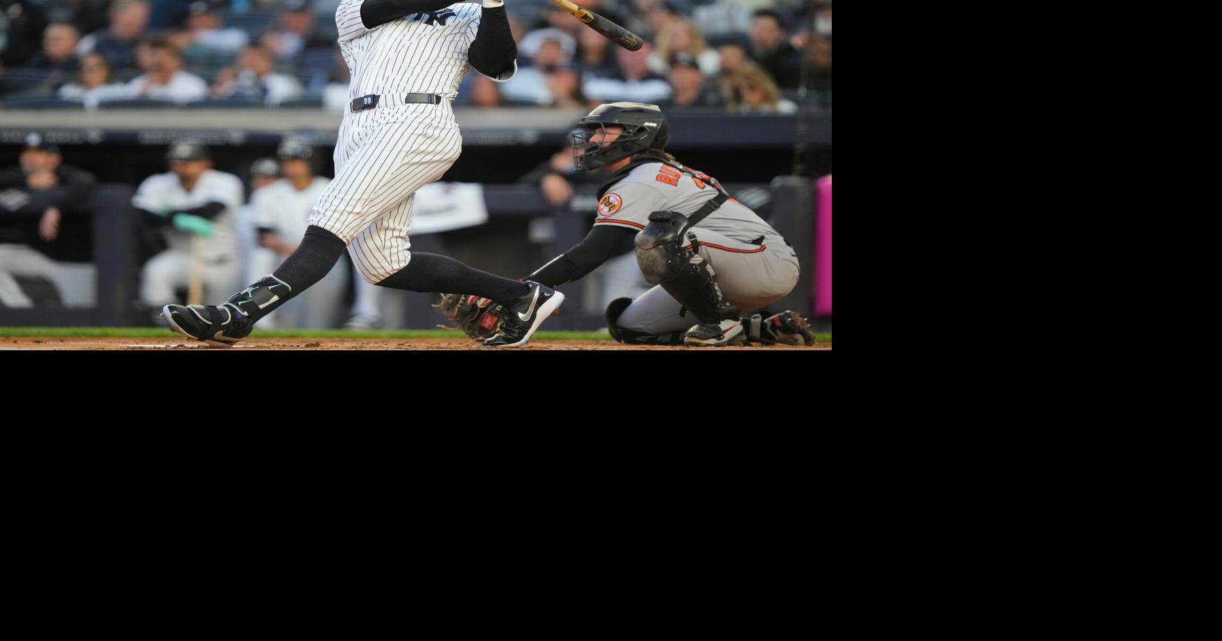 Judge's big league-high 14th homer sparks Yankees over Orioles 12-1 for sweep, 14th win in 16 games