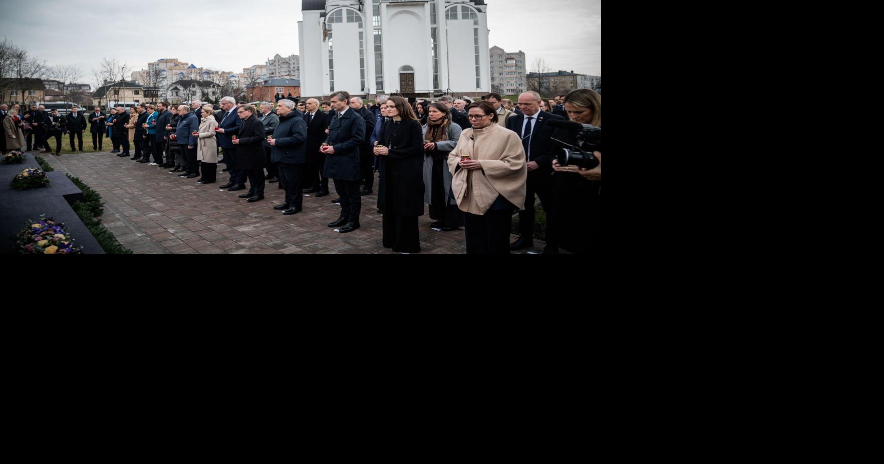 Ministers gather to mark Bucha atrocities