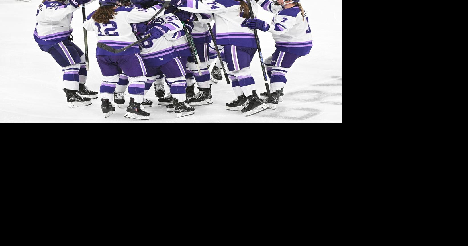 Roese scores in OT to offset hat trick by Stacey and Frost beat Victoire 5-4 in semifinal opener
