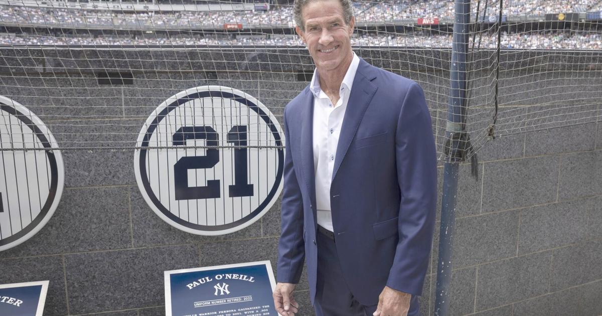 Yankees retire Paul O'Neill's No. 21 jersey, Cashman booed, Highlands  News-Sun