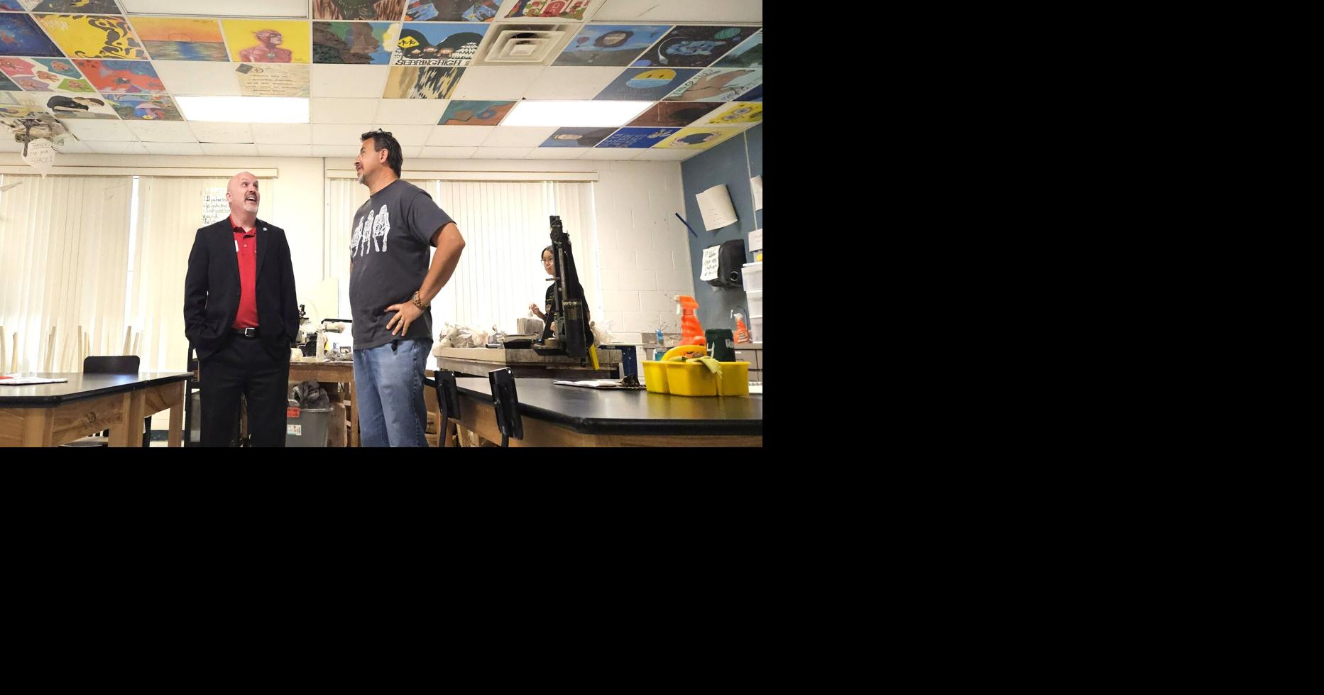 Sebring High School welcomes state teachers union president