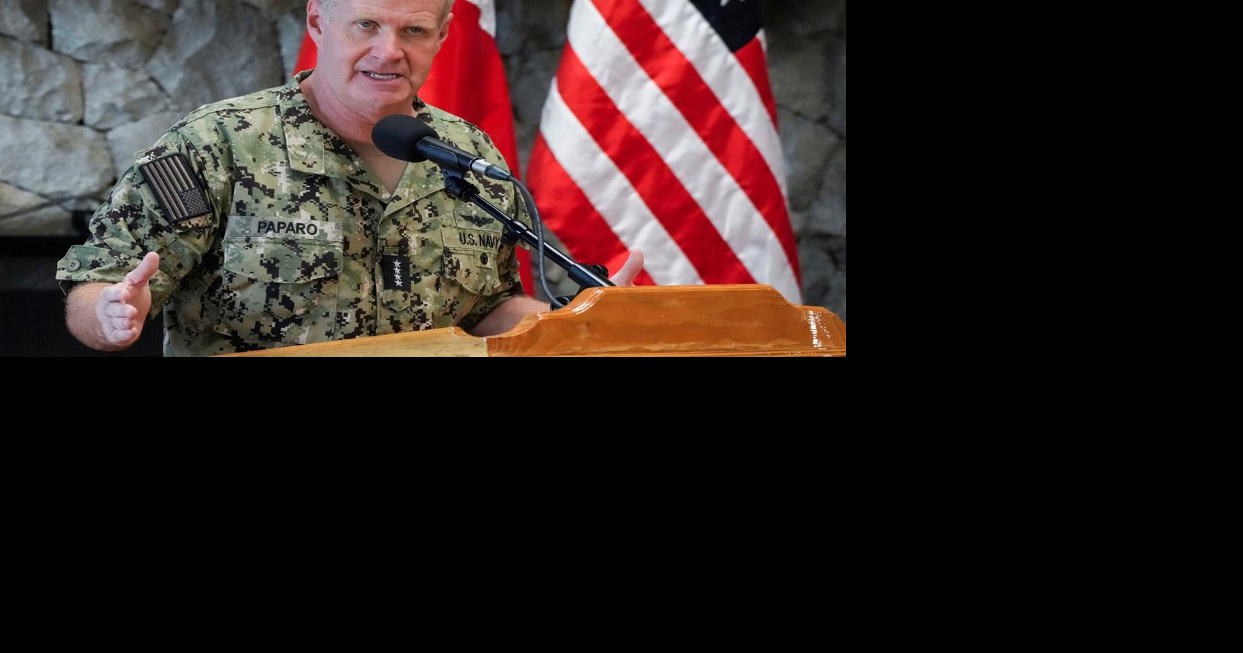 Top US admiral warns against coercion, says no nation will dominate Indo-Pacific