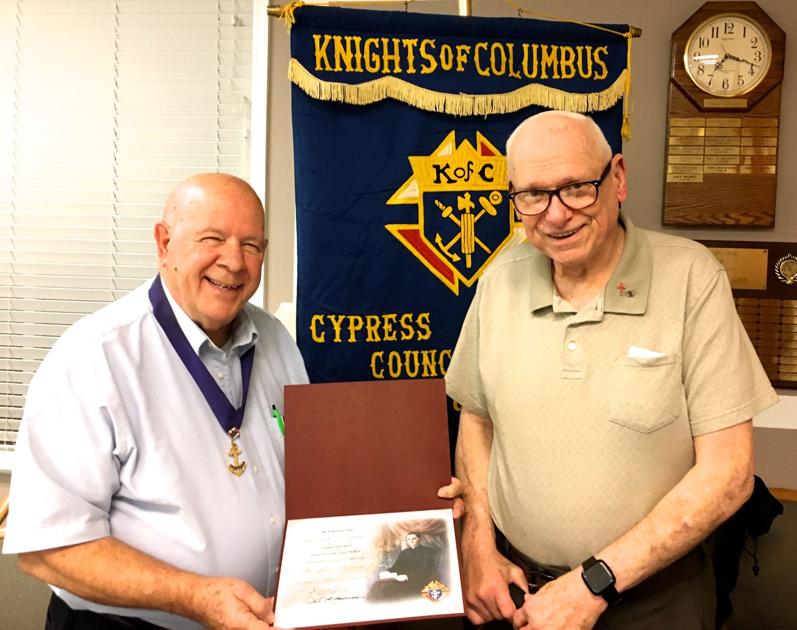 Knights Of Columbus Council 7091 Member Completes New 1st 2nd