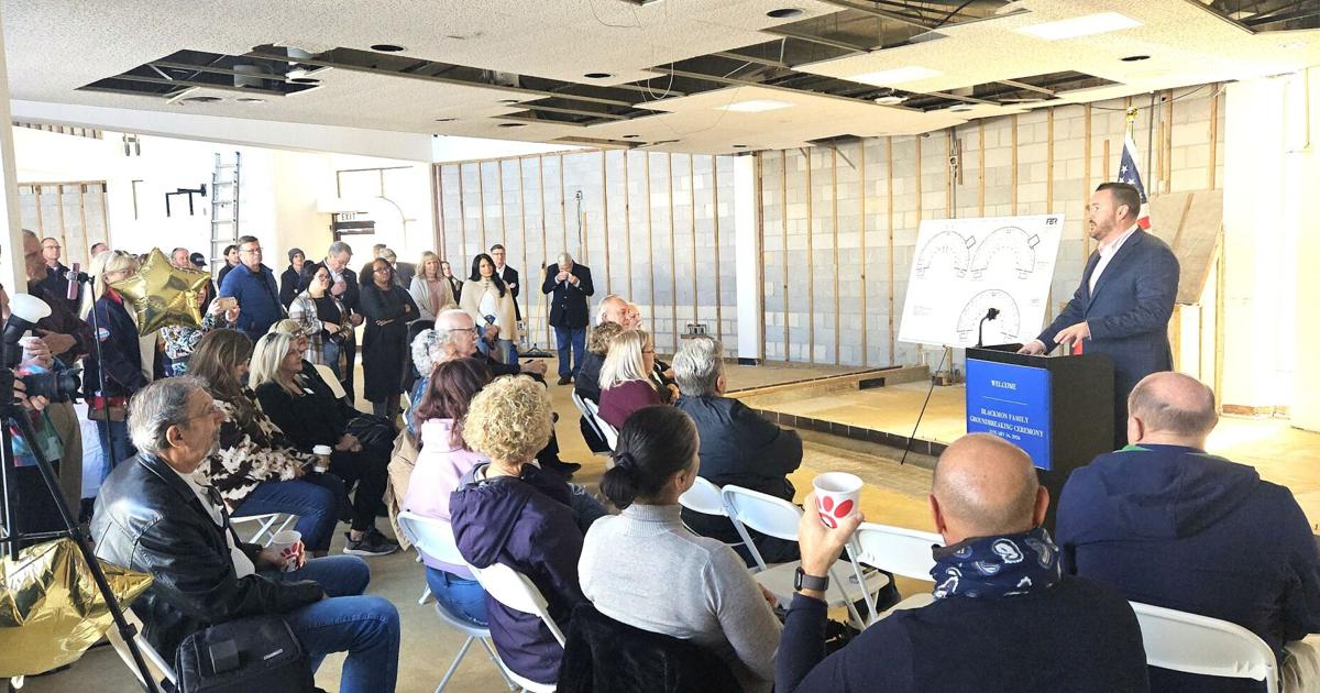Blackmons hosts groundbreaking: Renovations transform bank building into a business office center | News Blackmons hosts groundbreaking: Renovations transform bank building into a business office center | News