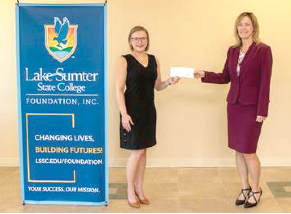 Lssc Foundation Receives 20k Gift Clermont News Leader Midfloridanewspapers Com