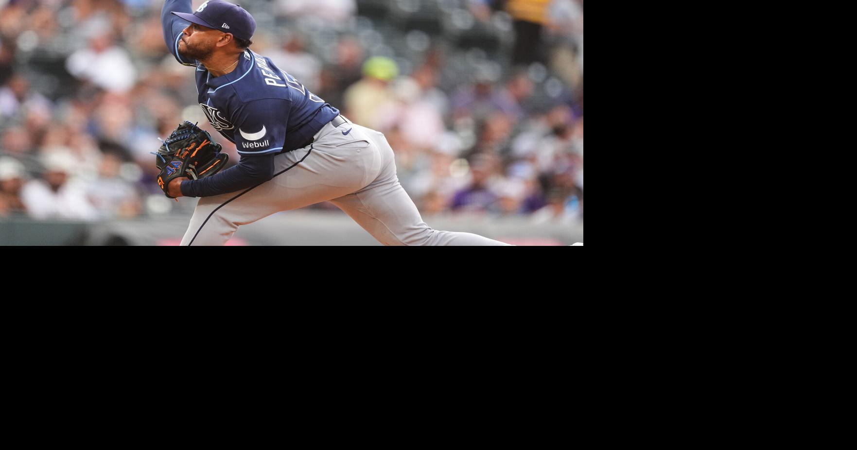 Peralta roughed up in Rays debut but Hicks hits grand slam and Tampa Bay rallies past Rockies in 11