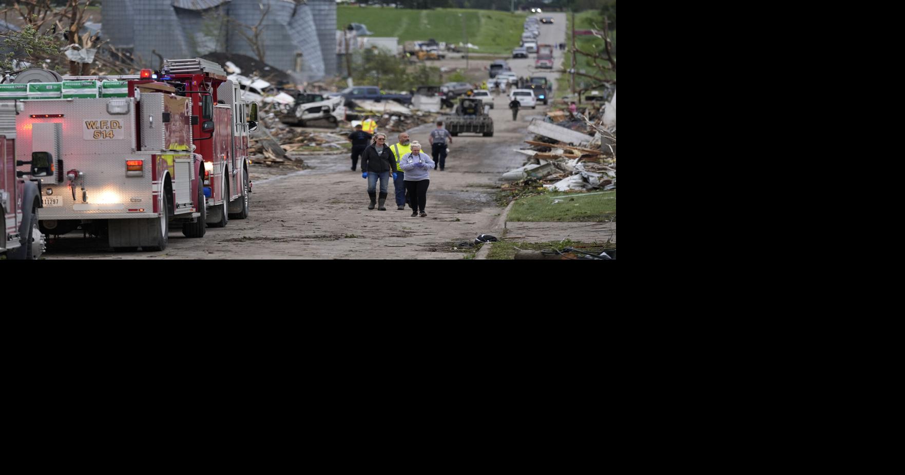Tornado kills multiple people in Iowa as powerful storms again tear ...