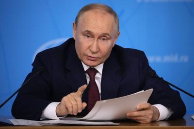 Putin offers truce if Ukraine exits Moscow-occupied areas, drops NATO ...