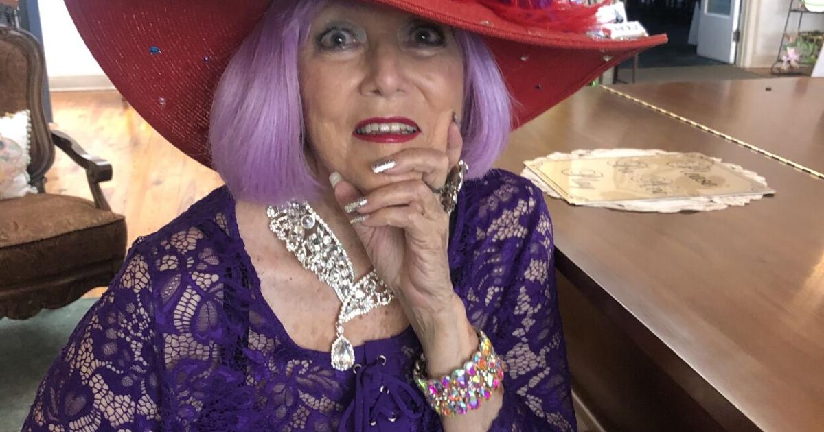 red hat purple dress society Southern Belle Red Hat Society Purple Dress Red Hat Heritage Mint