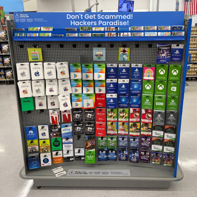 Why you should never buy a gift card from a display rack