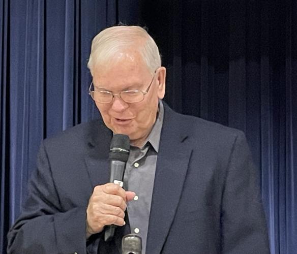 'Prayer spoken here'