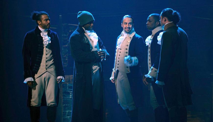 Revolutionary 'Hamilton' arrives at an uneasy time
