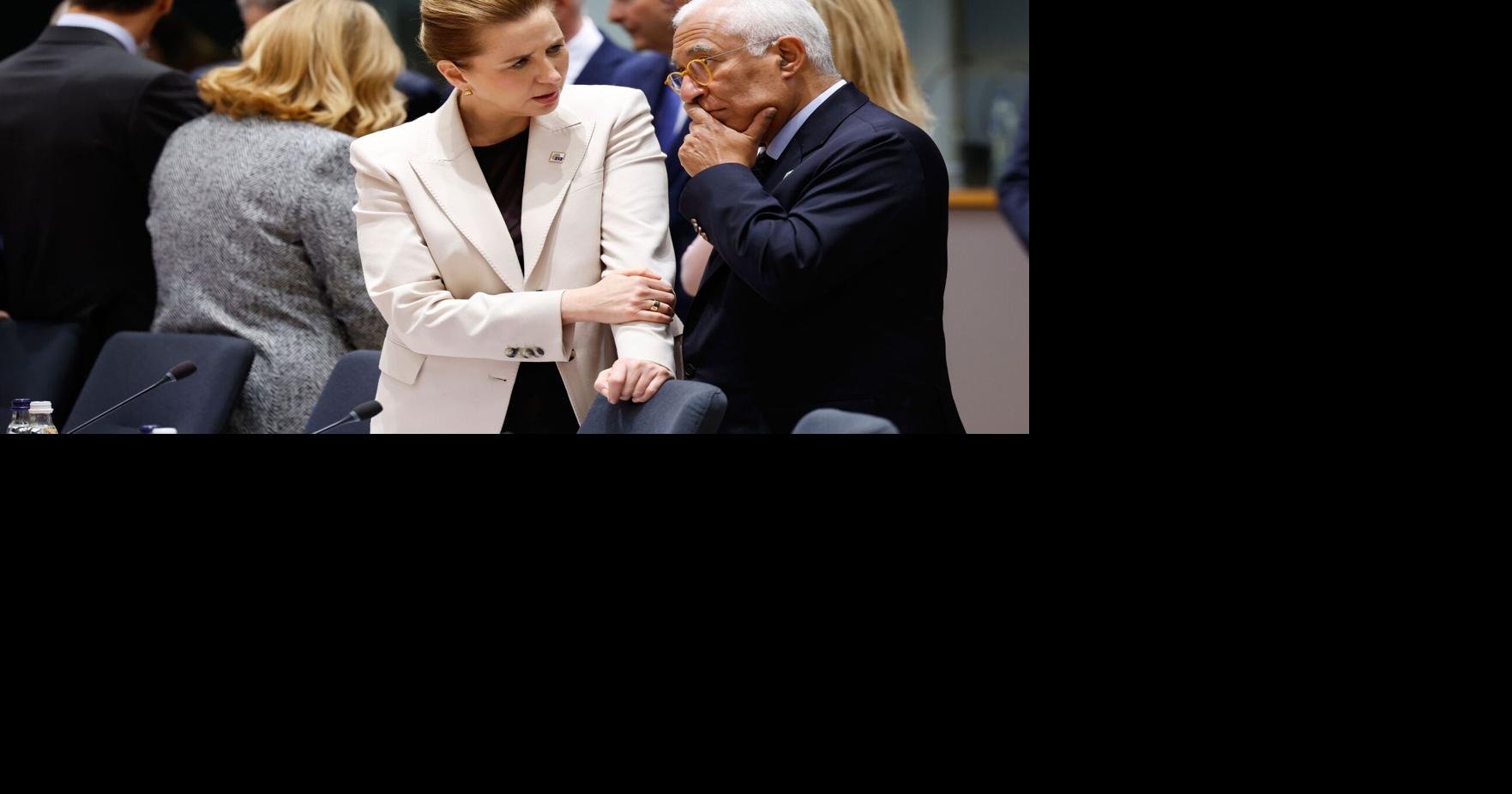 EU leaders weigh a massive loan for Ukraine