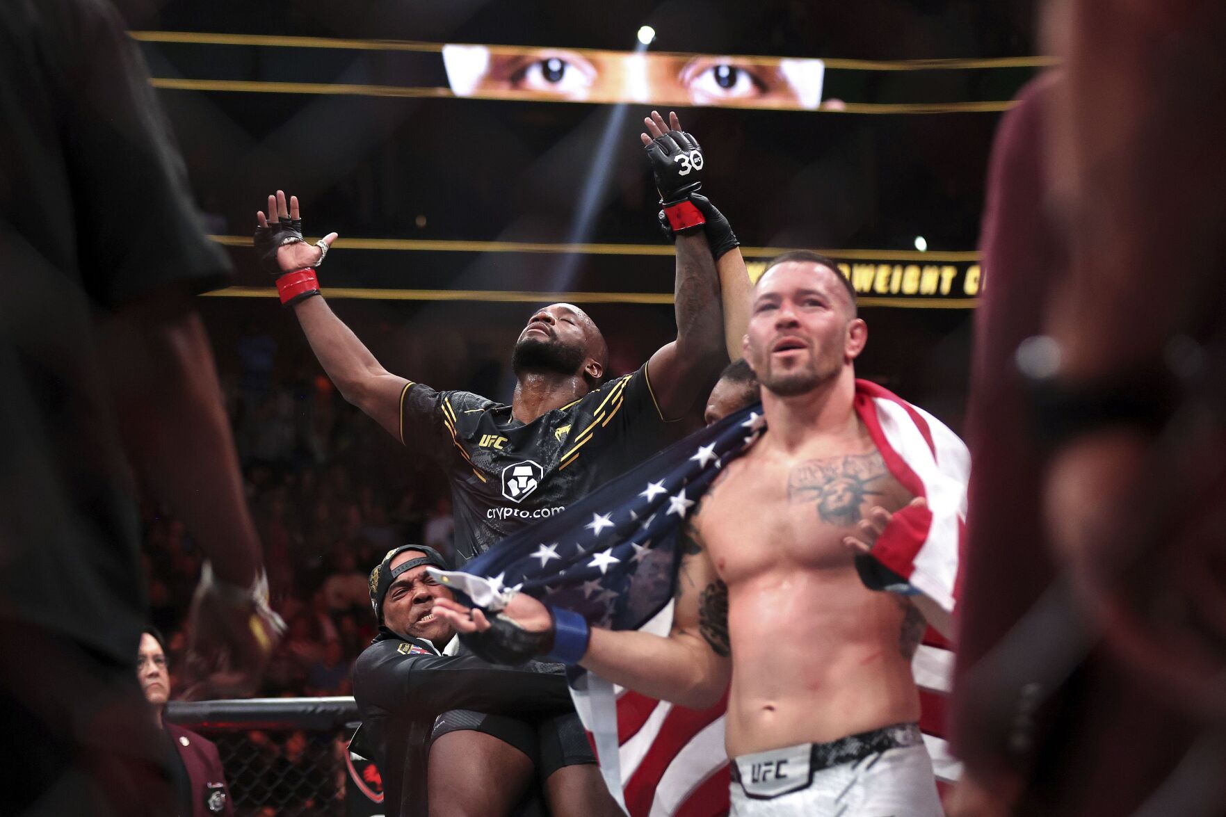 Leon Edwards Retains Welterweight Belt Over Colby Covington | National ...