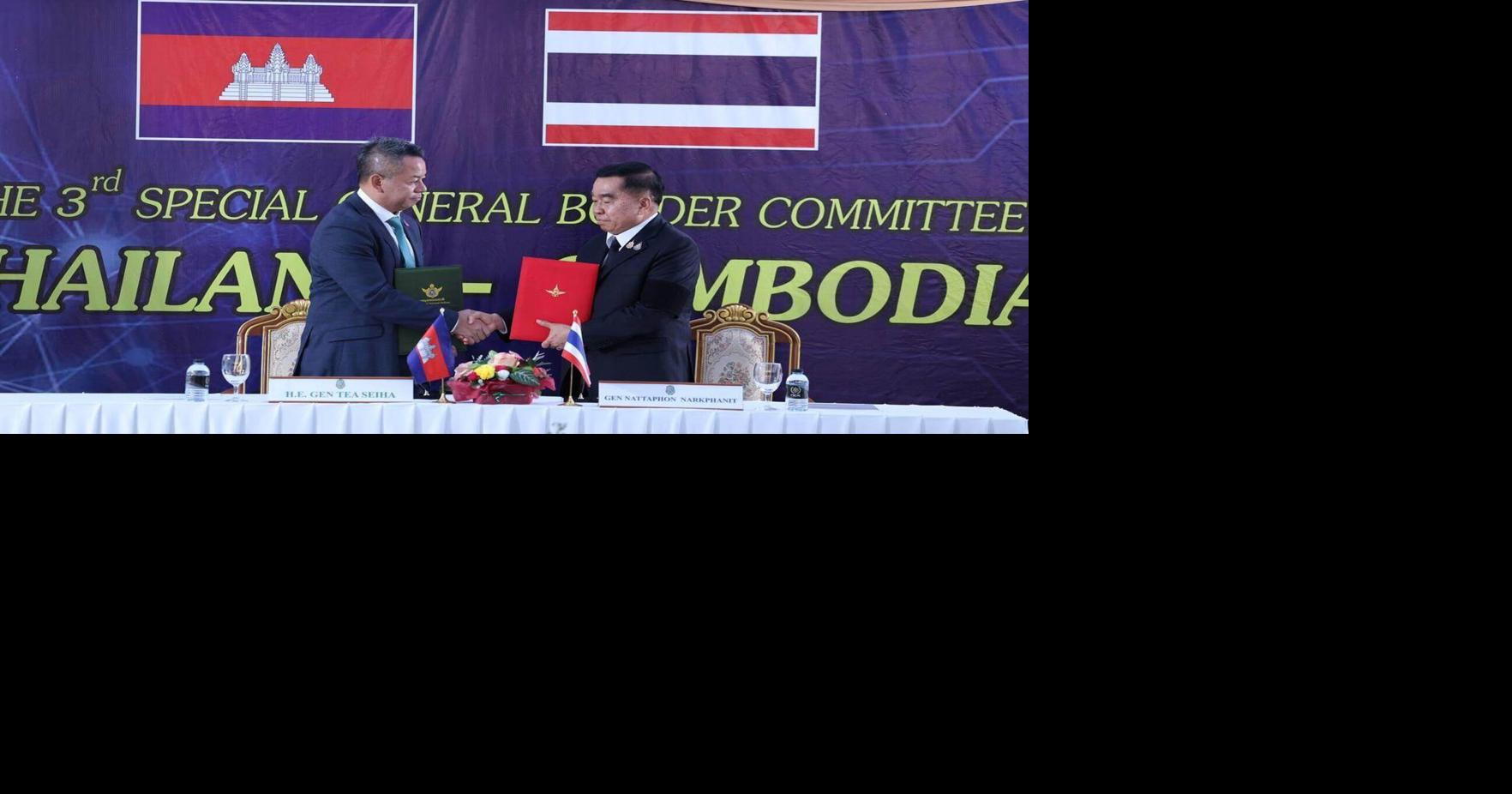 Thailand, Cambodia agree to end border fighting