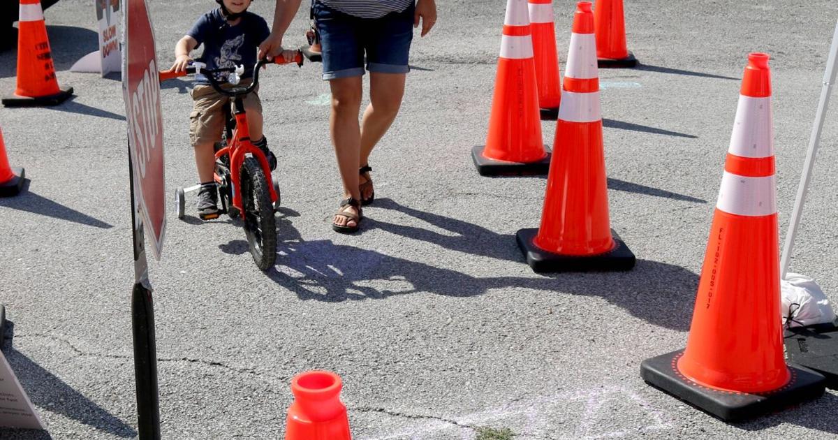 Kids Bicycle Rodeo Pedal to the metal at Kids Bicycle Rodeo & Splash Day | Highlands News ...