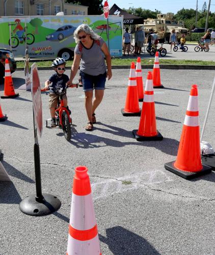 Pedal to the metal at Kids Bicycle Rodeo & Splash Day | Highlands News ...