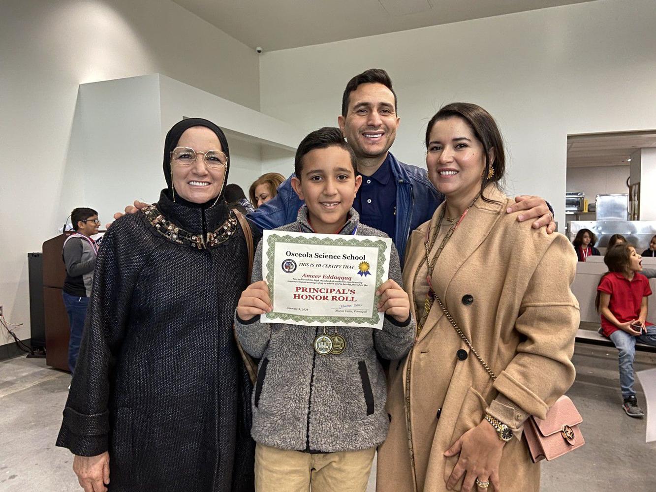 Students recognized at Osceola Science Charter School Four Corners