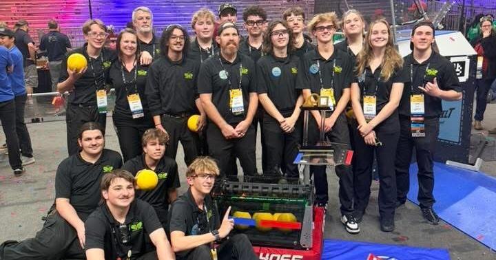 ‘Nerds of Prey’ robotics team soar to become World Champions | News ...