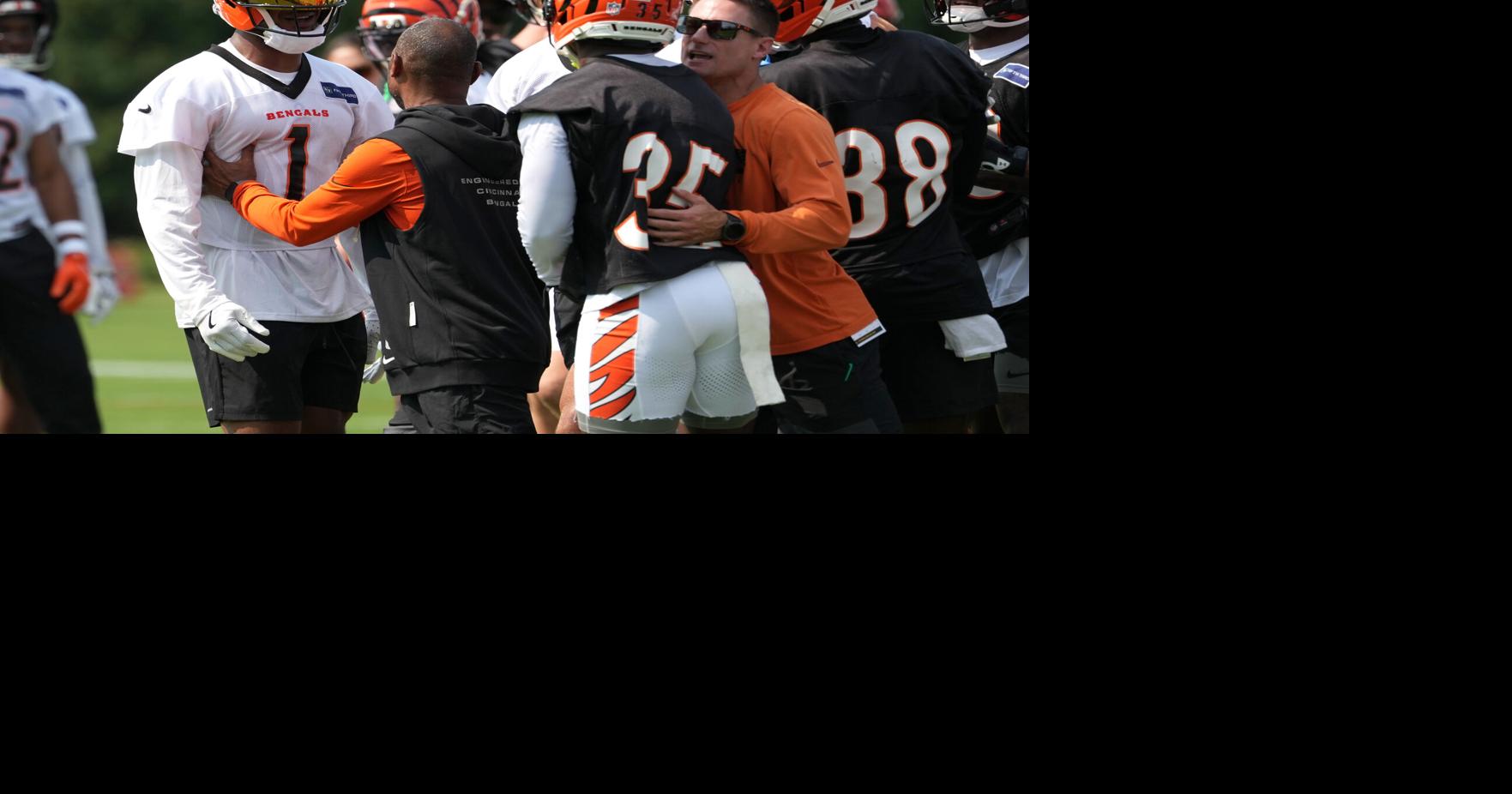 Burrow embraces Bengals’ training camp urgency as tempers flare during 1st practice