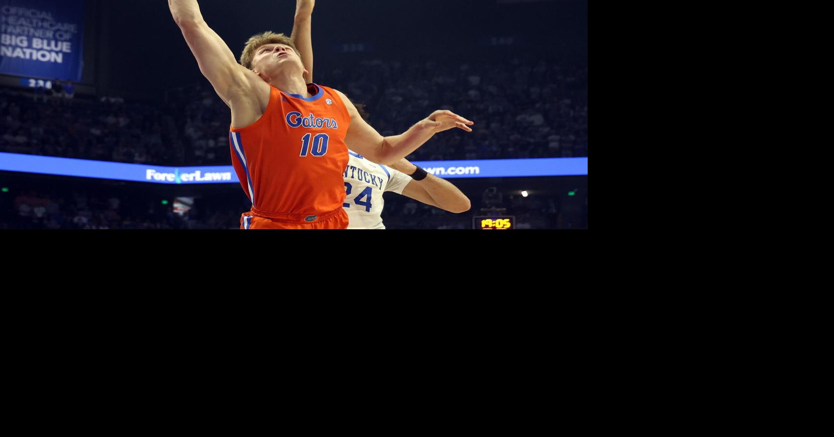 No. 5 Florida beats Kentucky 84-77 to finish regular season