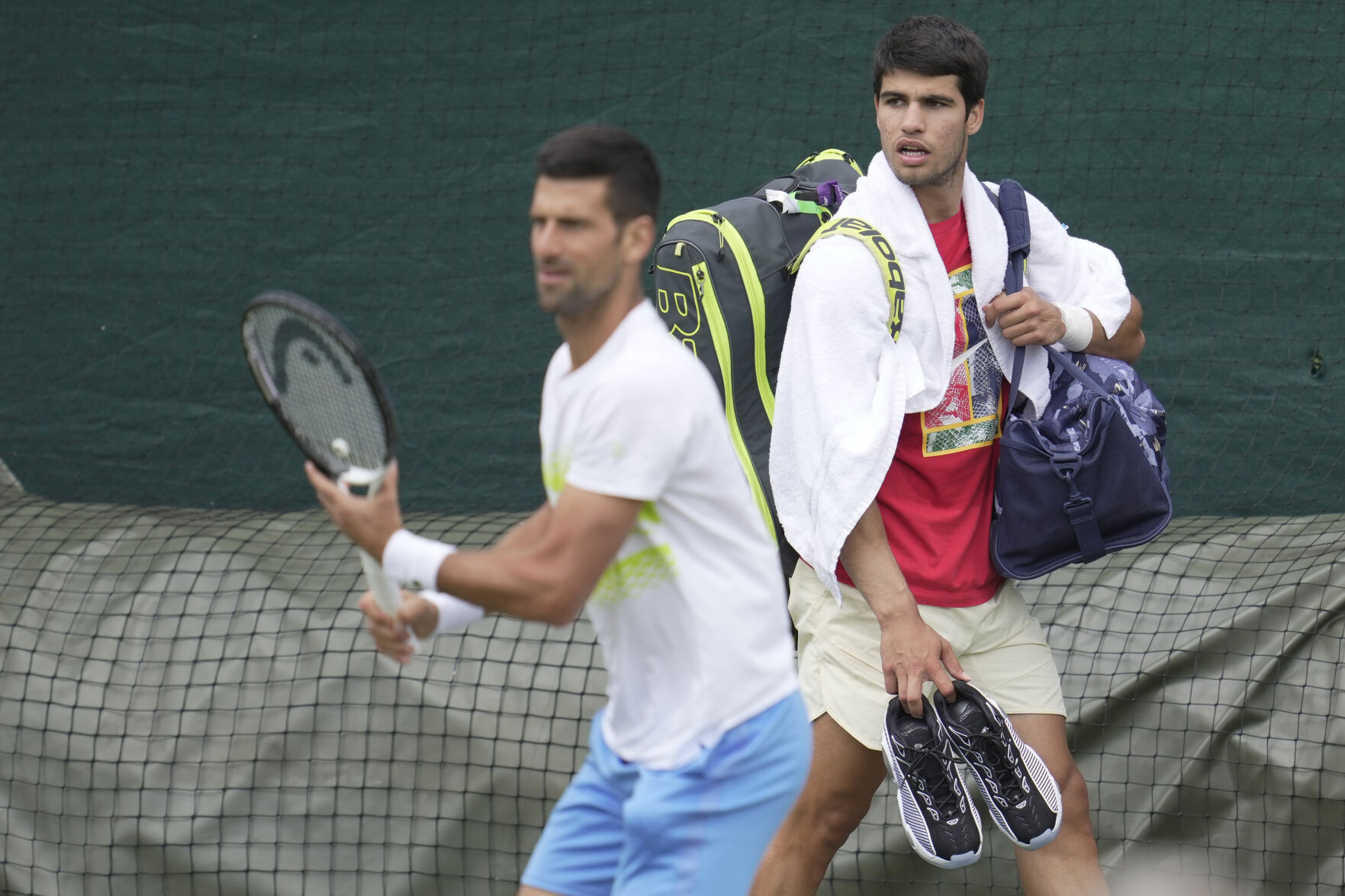Djokovics bid for Wimbledon title No pic photo