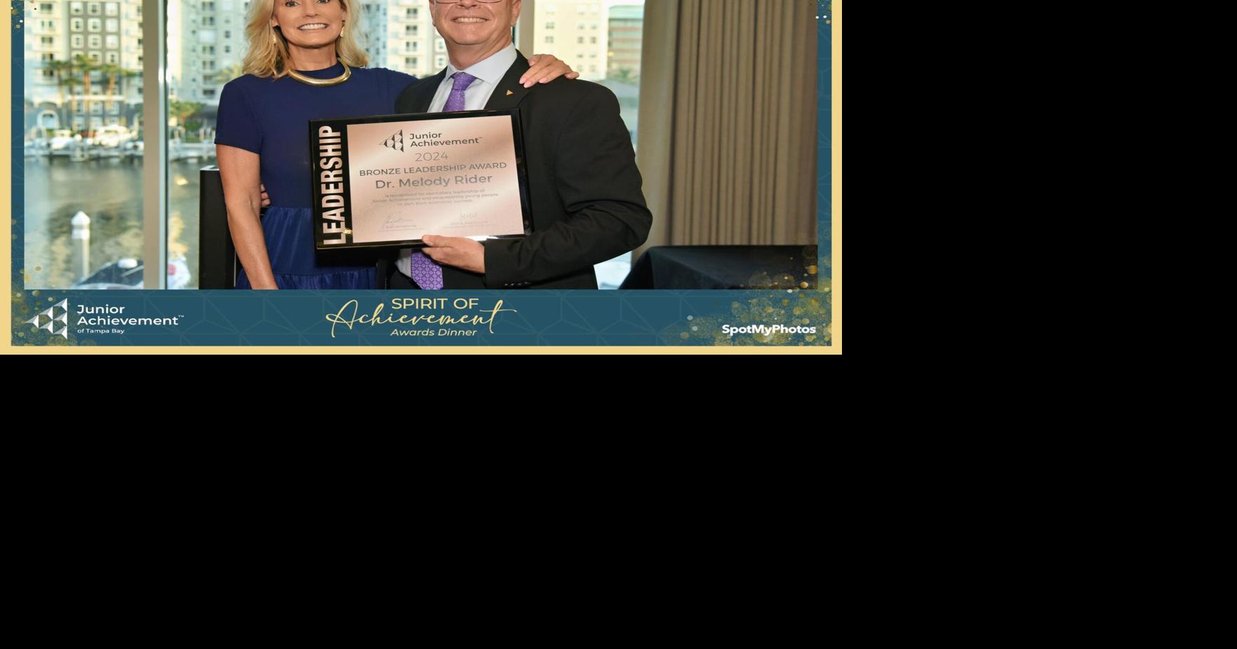 Dr. Melody Rider Receives Junior Achievement National Bronze Leadership ...