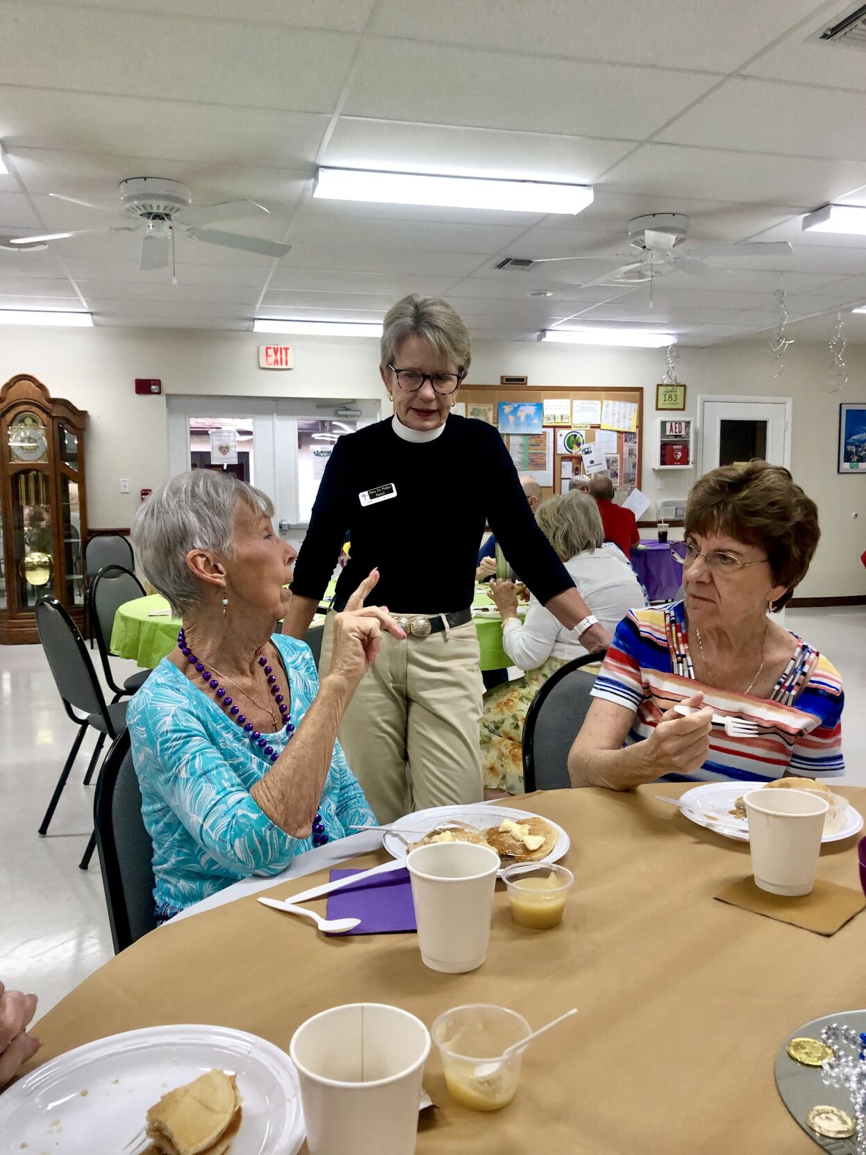 Dr. Robin Reed Mardi Gras celebrated with pancakes and ice cream sundaes | News ...