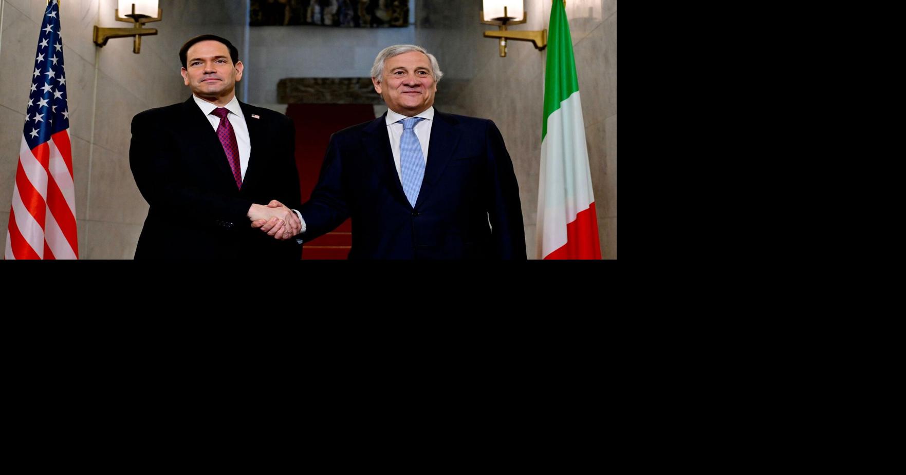 Italy tells Rubio that Europe needs America