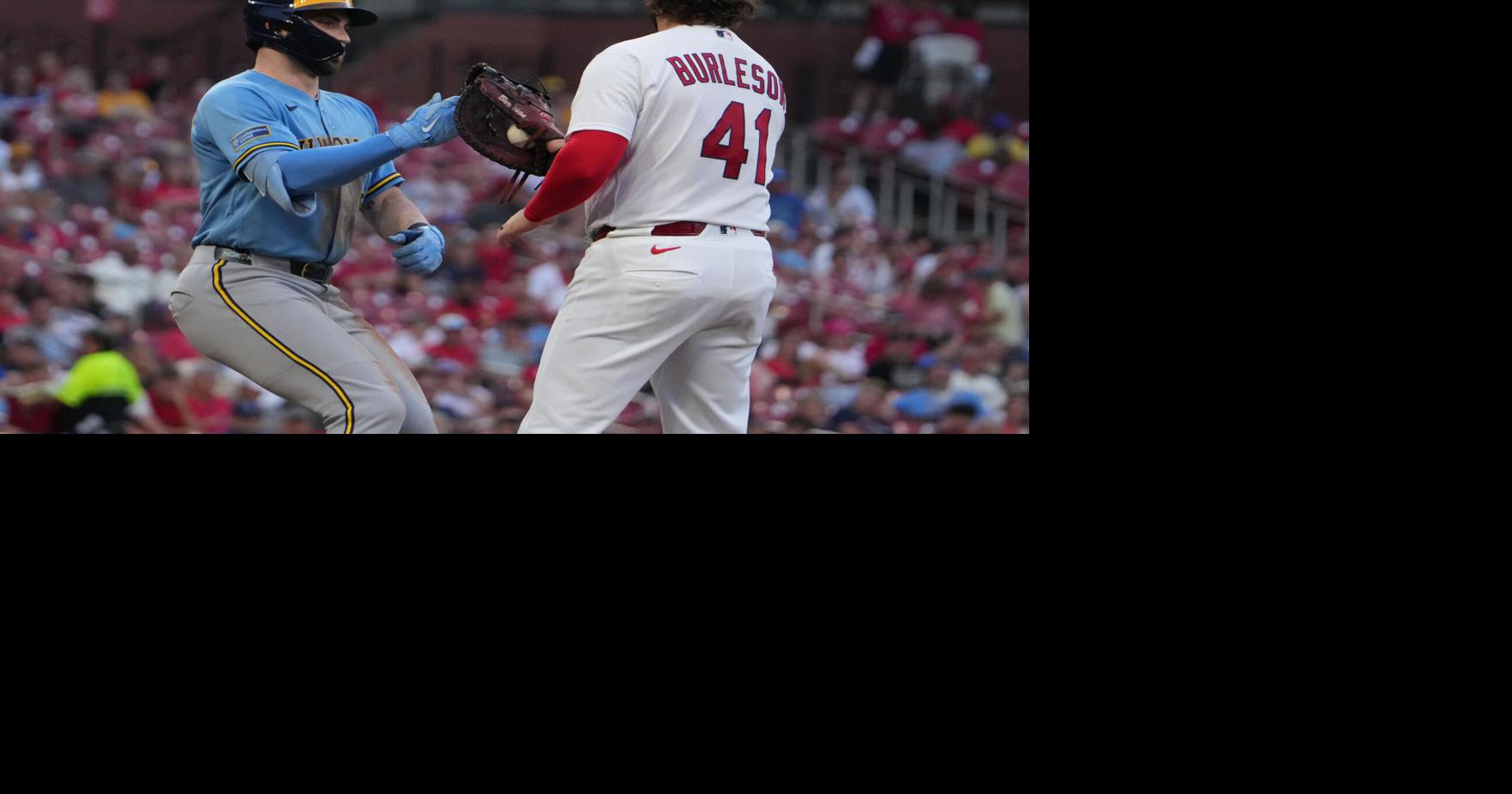 Brewers Cardinals Baseball
