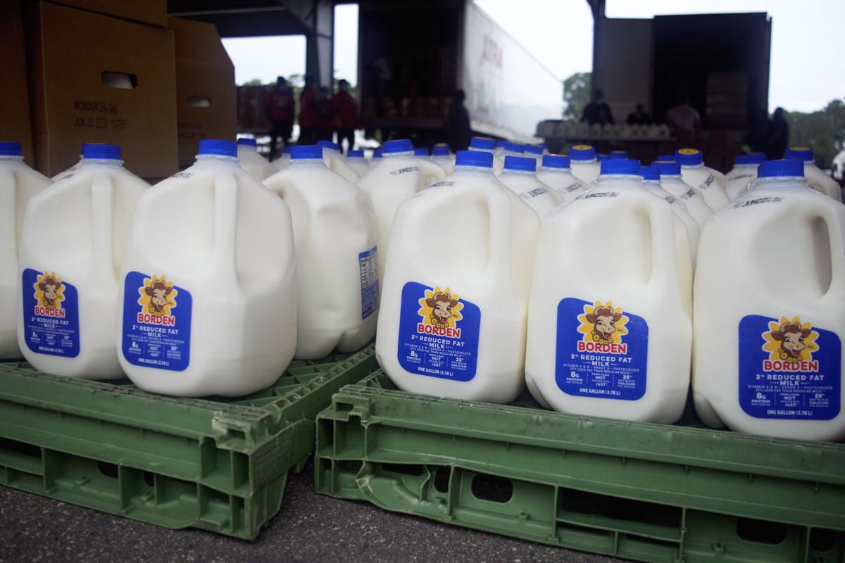 Eustis Distributes Food At Lake County Fairgrounds Triangle News
