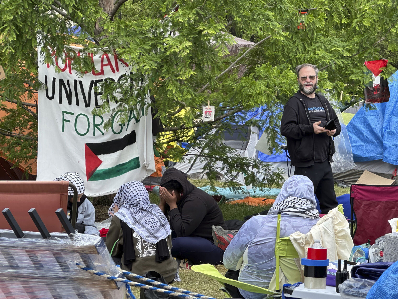 Police Dismantle Pro-Palestinian Camp At Wayne State University In ...