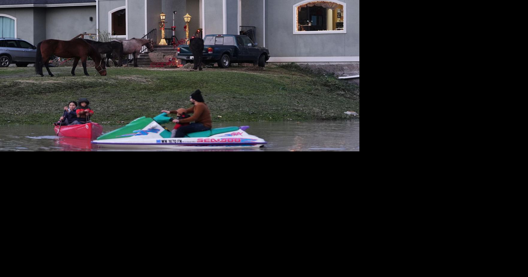 Arctic air mass pushes to the U.S. South