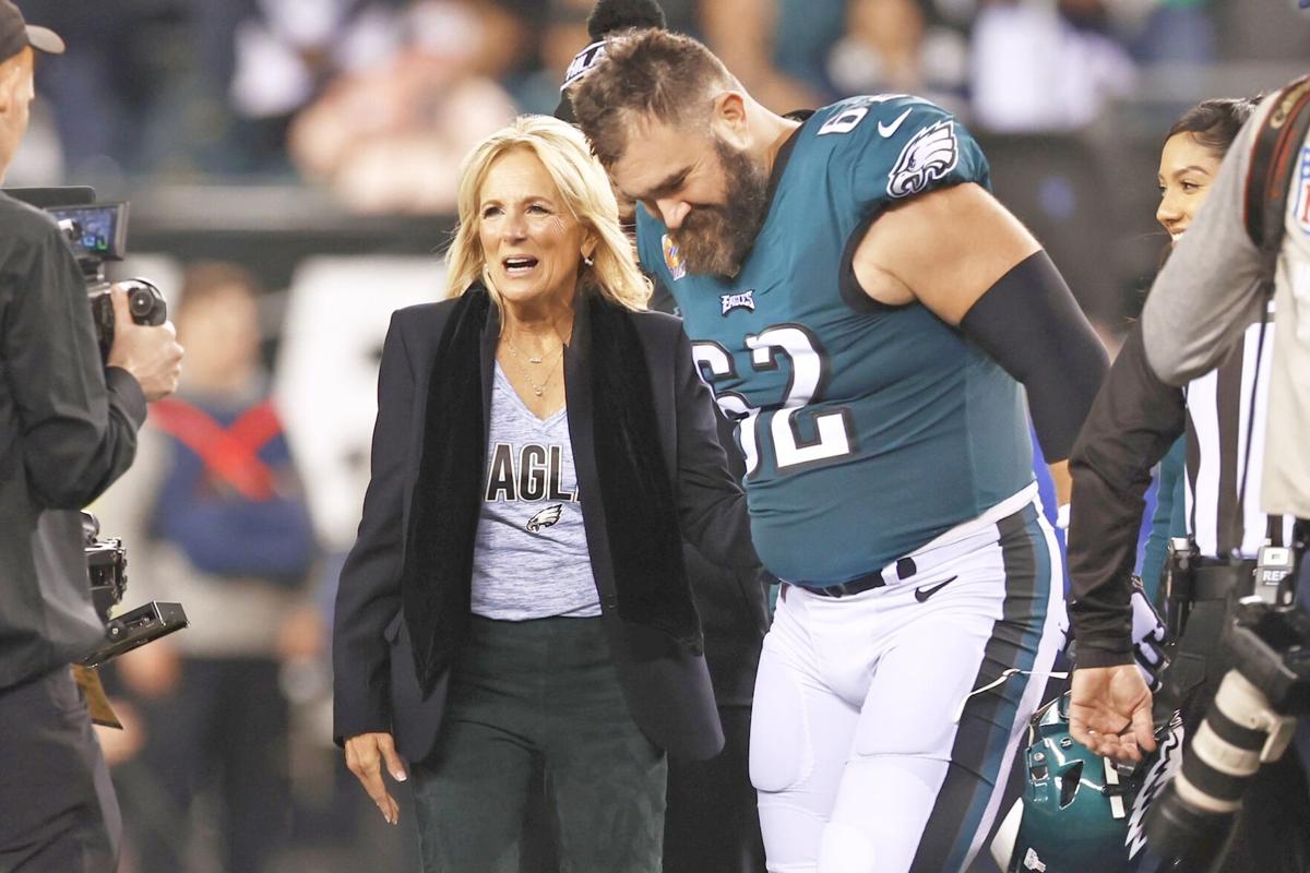 Jill Biden not shy about her 'Philly girl' sports fandom