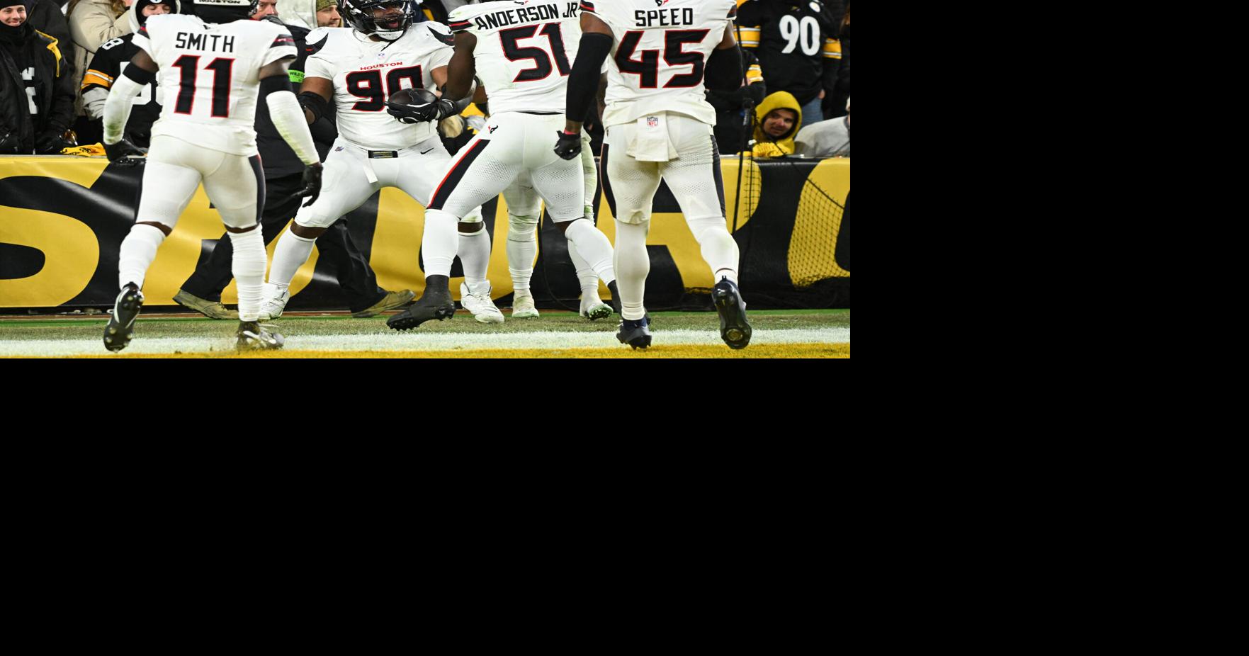 Texans' top-ranked defense hopes to slow down Maye, Patriots