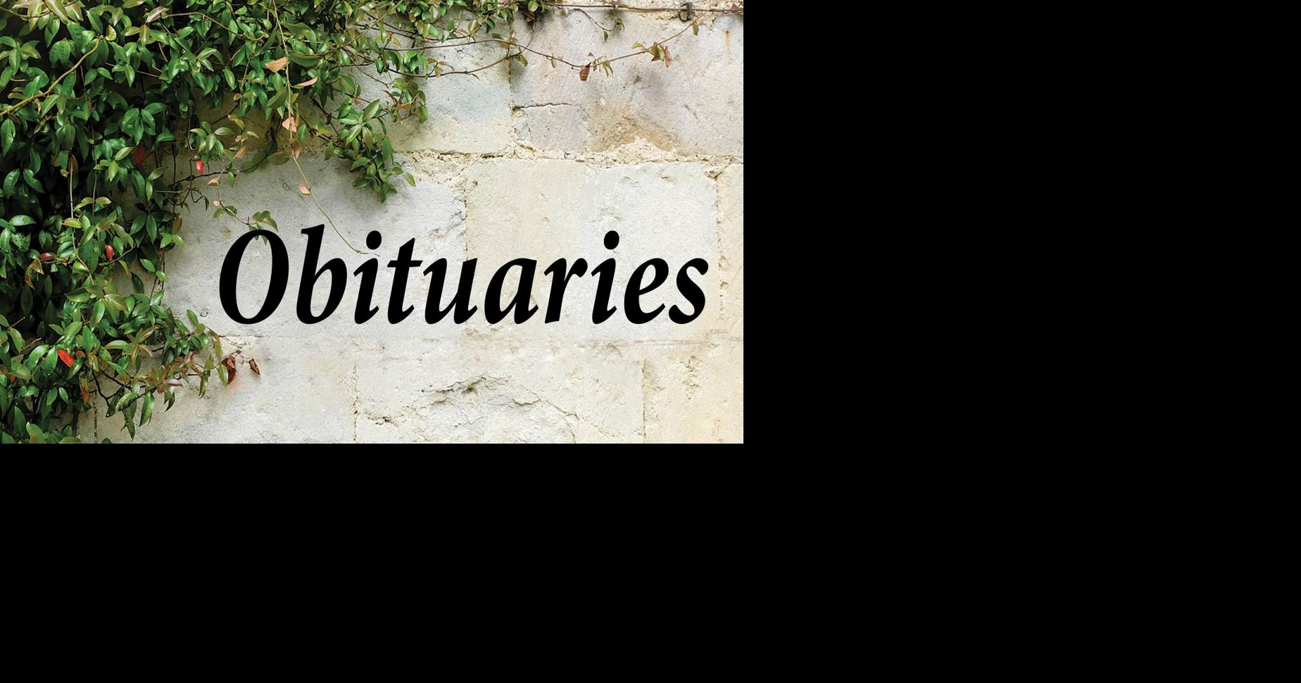 Obituaries posted in the Sumter Sun Times the week of Aug. 15, 2024