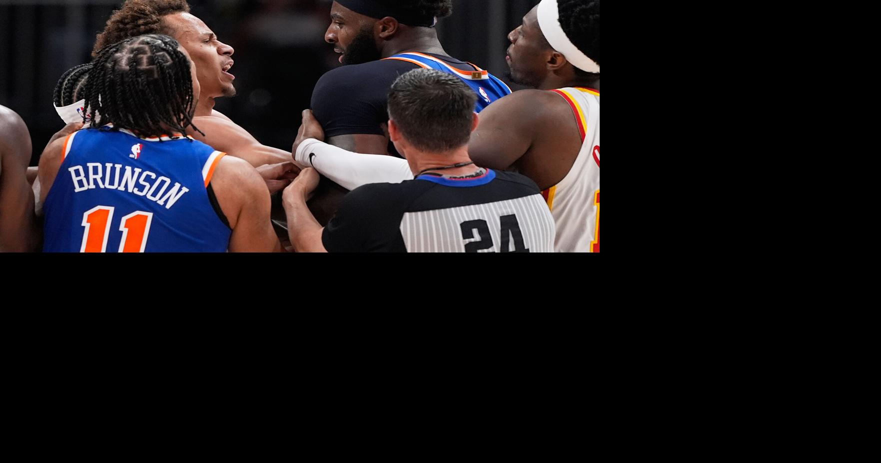 Robinson fined $50,000, Daniels fined $25,000 for roles in Knicks-Hawks altercation