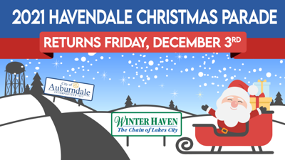 Auburndale Christmas Parade 2022 Havendale Christmas Parade Set For Friday, Dec. 3 | Winter Haven Sun |  Midfloridanewspapers.com