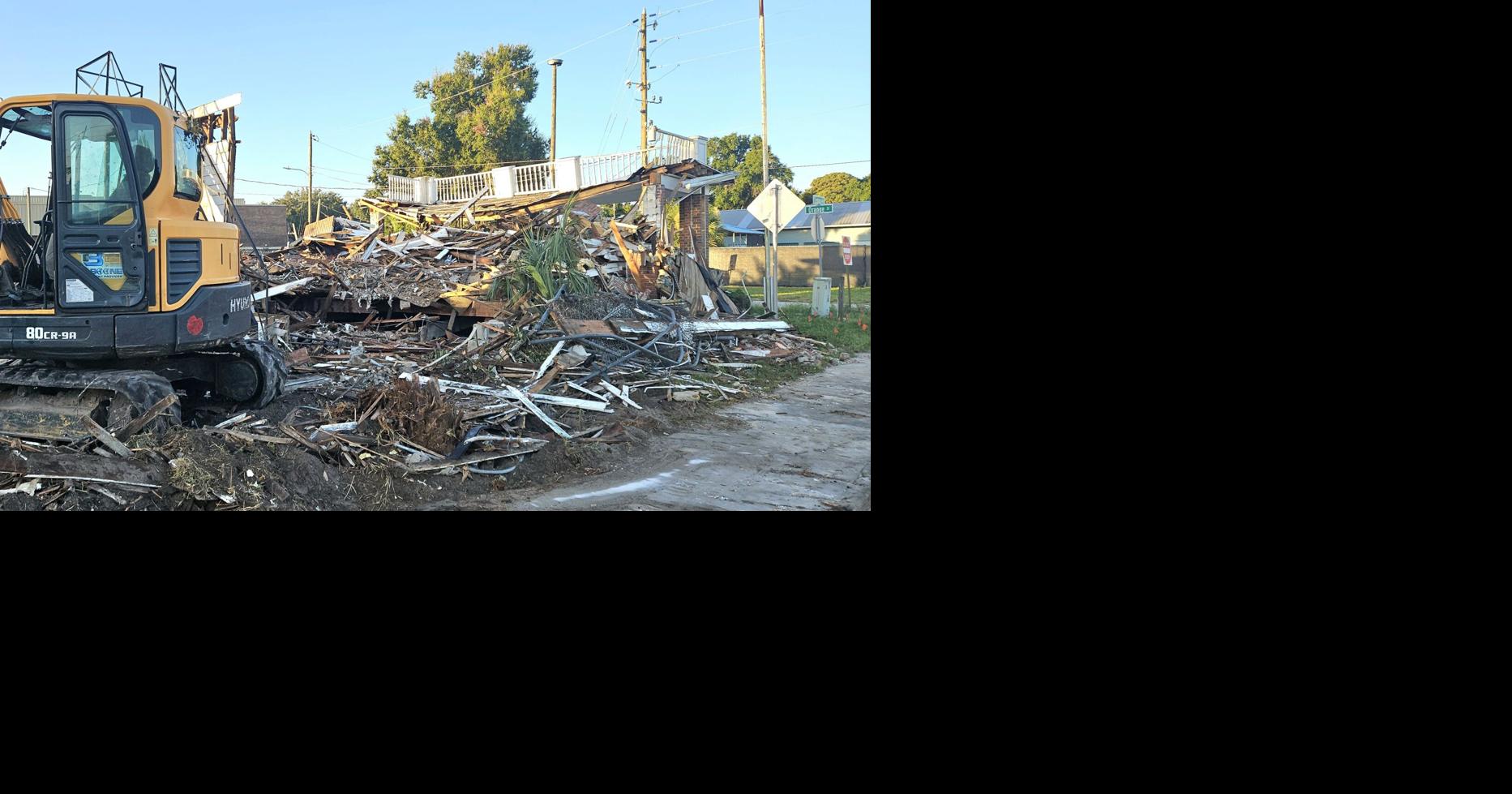 School Board's Teacherage demolished