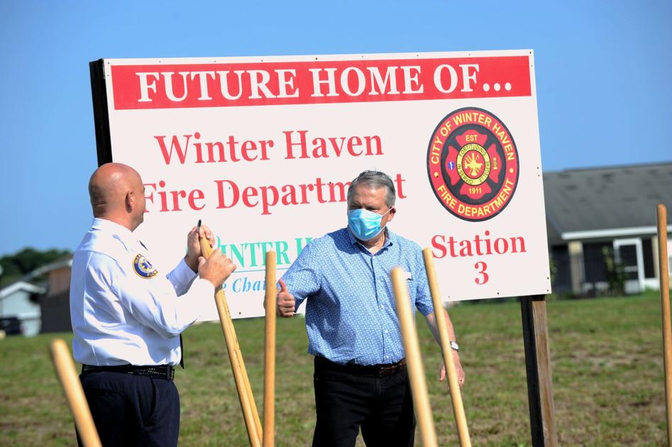 Winter Haven Fire Station 3 Breaks Ground Photos Winter Haven