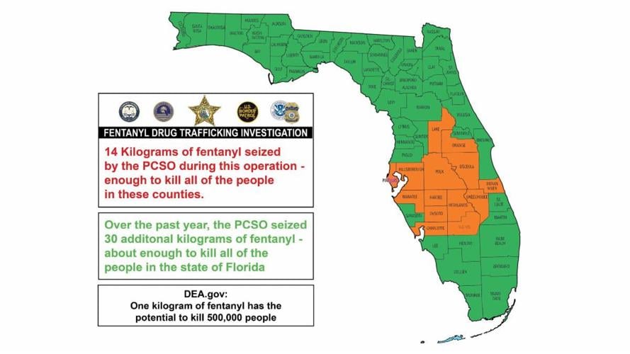 14 kilos of fentanyl seized in Polk County's biggest bust | Highlands ...