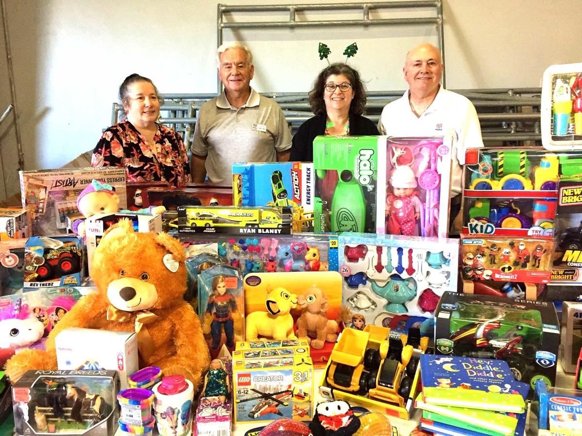Local Moaa Chapter Donates Toys To Salvation Army Around Town
