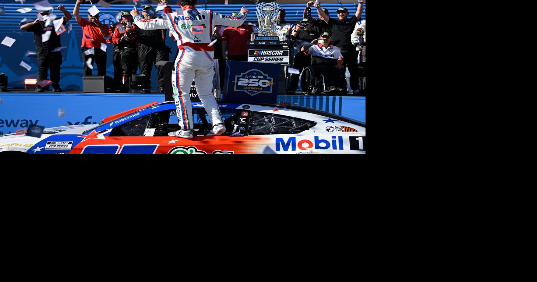 First-time NASCAR Cup winner Corey Heim reaffirms Denny Hamlin’s shrewd eye for talent