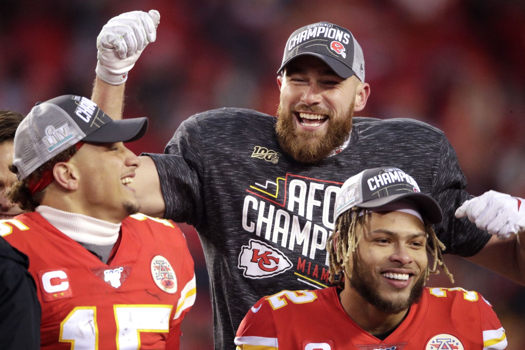 chiefs afc championship hat