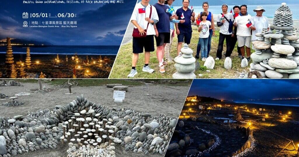 Pacific Ocean International Festival Of Rock Balancing And Arts – Land Art and Artists
