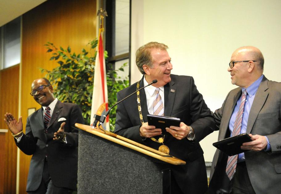 Recently Elected Commissioners Sworn In Dantzler Chosen Again As